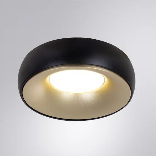 Светильник точечный Heze A6666PL-1BK Arte Lamp чёрный 1 лампа, основание чёрное в стиле современный  фото 2